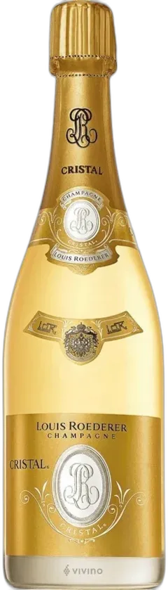 vue du vin Cristal Brut Millesime' - Cofanetto Millesime' Champagne de Louis Roederer