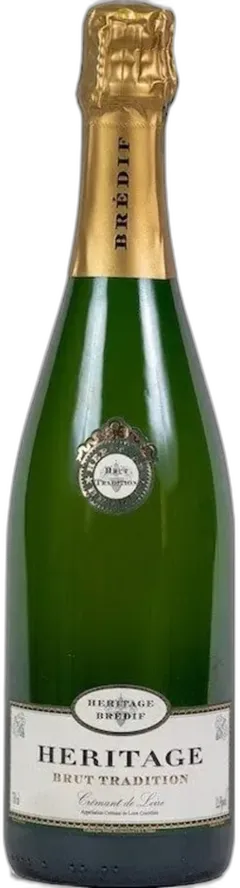 vue du vin Heritage Brut Tradition Cremant de Loire Marc Bredif