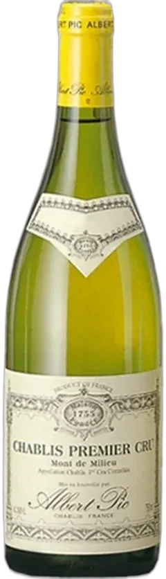 photo du vin Chablis Premier Cru Mont de Milieu Albert Pic