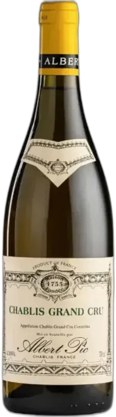 photo du vin Chablis Grand Cru les Grenouilles Albert Pic