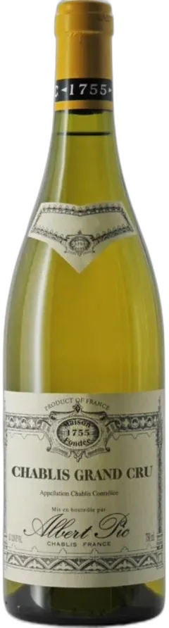 capture du vin Chablis Grand Cru les Bougros Albert Pic