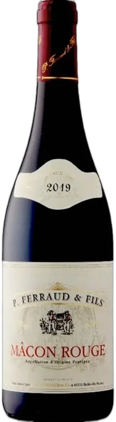illustration du vin Macon Rouge Perre Ferraud & Fils