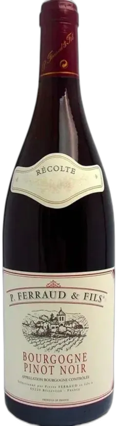photo du vin Bourgogne Pinot Noir Pierre Ferraud & Fils