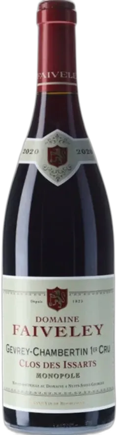 vue du vin Gevrey Chambertin Premier Cru Clos des Issarts Domaines Faiveley