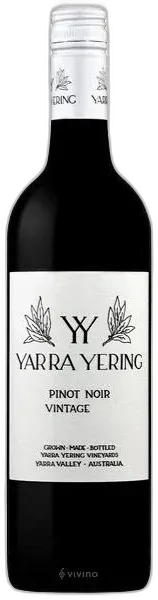 capture du vin Pinot Noir Yarra Yering