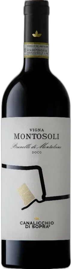 vue du vin Brunello di Montalcino Docg Vigna Montosoli Canalicchio di Sopra