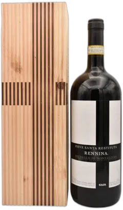 photo du vin Brunello di Montalcino Docg Rennina Magnum en Bois Pieve Santa Restituta Gaja