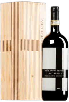 photo du vin Brunello di Montalcino Docg Sugarile Magnum en Bois Pieve Santa Restituta Gaja