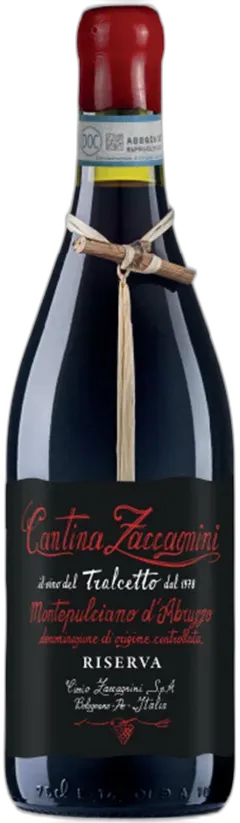 image du vin Montepulciano d’Abruzzo Riserva Doc Tralcetto Zaccagnini