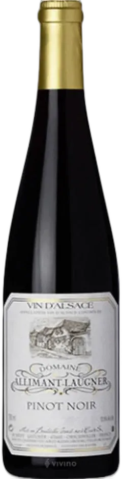 photo du vin Alsace Pinot Noir Domaine Allimant Laugner