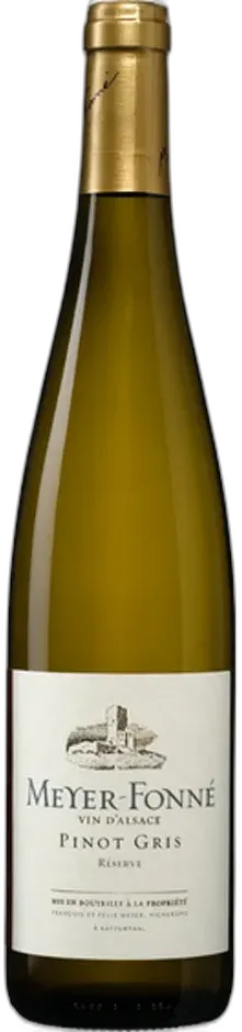 illustration du vin Alsace Pinot Gris Réserve Domaine Meyer Fonne'