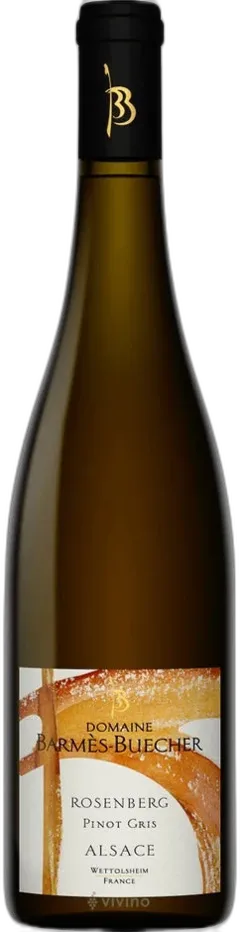 illustration du vin Alsace Pinot Gris Rosenberg Domaine Barmes Buecher