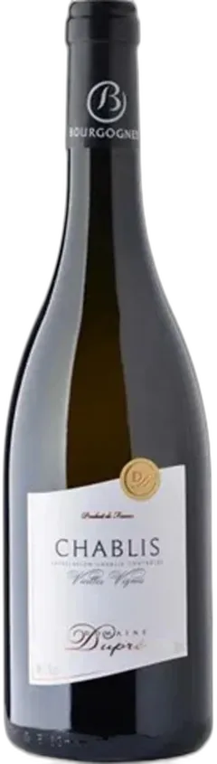 vue du vin Chablis Vieilles Vignes Domaine Dupre'