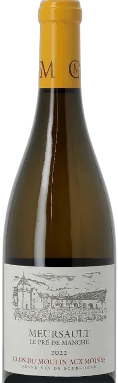 illustration du vin Meursault Blanc le Pré de Manche Clos du Moulin Aux Moines