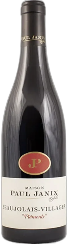 illustration du vin Beauolais-Villages Rouge Piémonts Paul Janin et Fils
