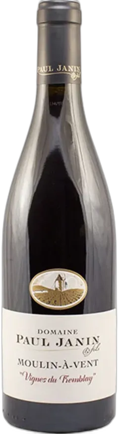image du vin Moulin-à-Vent les Vignes du Tremblay Paul Janin et Fils