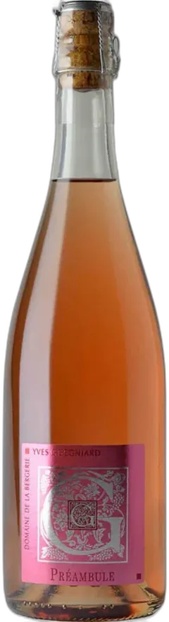 image du vin crémant de Loire rosè préambule Brut Domaine de la Bergerie