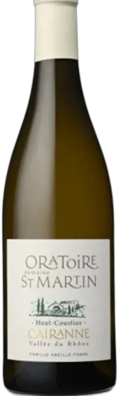 illustration du vin Côtes du Rhône Cairanne Blanc Haut Coustias Domaine de l’Operatoire st.Martin