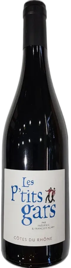 vue du vin Côtes du Rhône Rouge le p’Tit Gars Domaine de l’Operatoire st.Martin