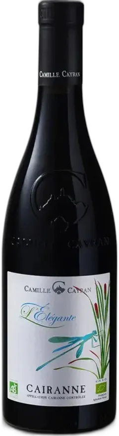 photo du vin côtes du rhône Cairanne l’Elegante Cave de Cairanne Cave de Cairanne