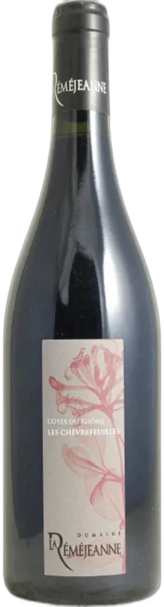 photo du vin côtes du rhône Rouge les chèvrefeuilles Domaine la Remejeanne