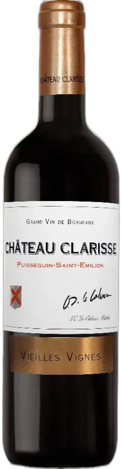 photo du vin Puisseguin Saint-Emilion Vieilles Vignes Chateau Clarisse