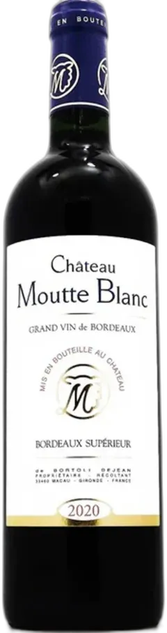 image du vin Bordeaux Supérieur Chateau Moutte Blanc