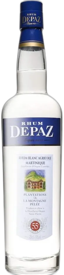 capture du vin Rhum Depaz Martinique Blanc Agricole