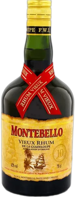 photo du vin Rhum Montebello V.Agricole 10y
