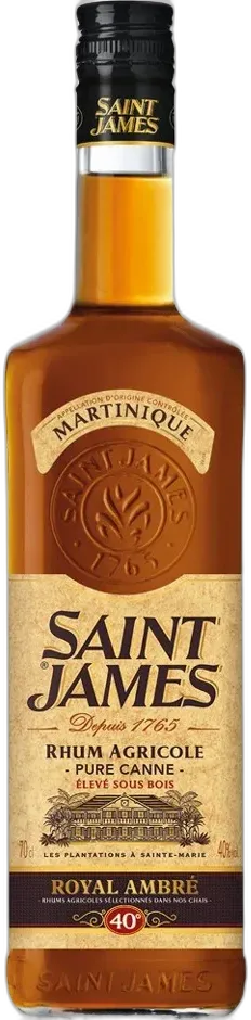 photos du vin Rhum st.James Agricole Royal Ambre