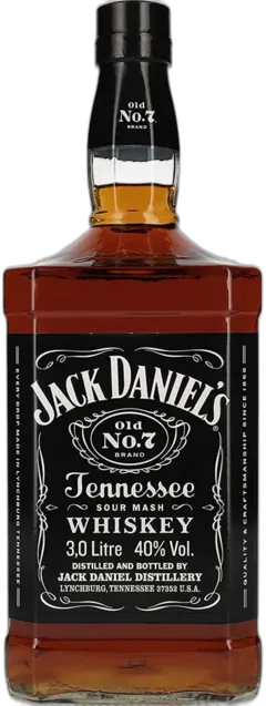 capture du vin Whisky Jack Daniel’s Old N.7 Black 3lt