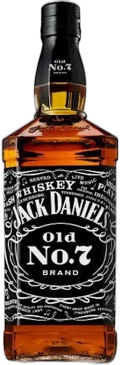 illustration du vin Whisky Jack Daniel’s éd.Lim.Paula Scher cl.70