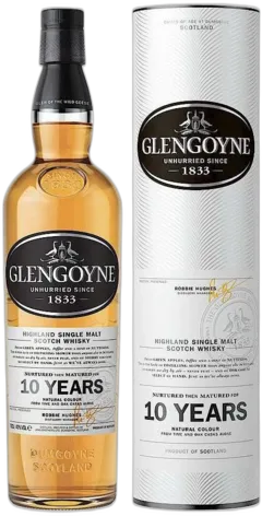 illustration du vin Whisky Glengoyne 10y Tubo