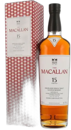 capture du vin Whisky Macallan 15y Double Cask Cadeau