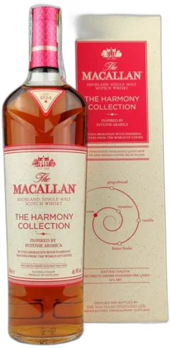 vue du vin Whisky Macallan Harmony cl.70 Cadeau