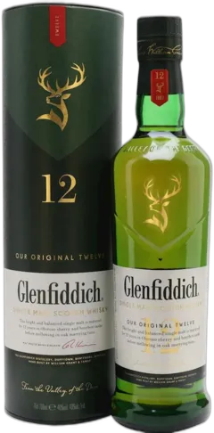 vue du vin Glenfiddich 12y Pure Malt