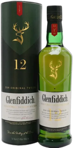 vue du vin Glenfiddich 12y Pure Malt