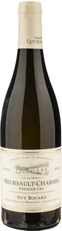 photo du vin Domaine Guy Bocard Meursault Charmes 1er Cru 2020