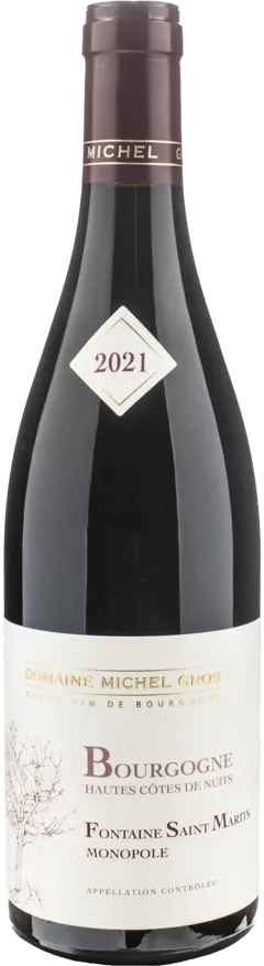 photos du vin Domaine Michel Gros Hautes Cotes de Nuits Fontaine Saint Martin Monopole 2021