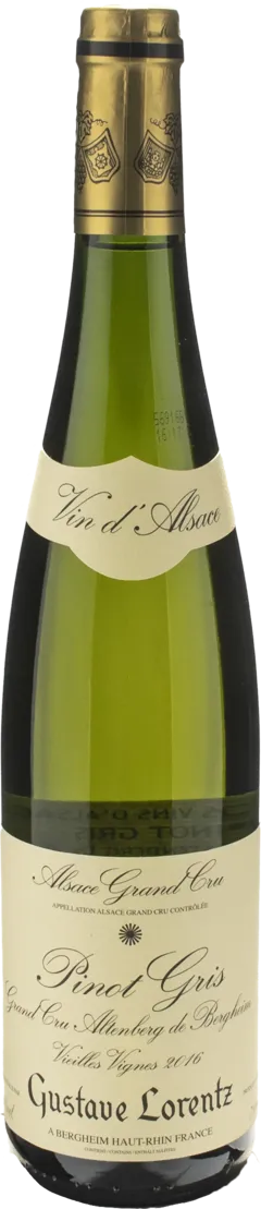 illustration du vin Gustave Lorentz Pinot Gris Grand Cru Altenberg de Bergheim 2016