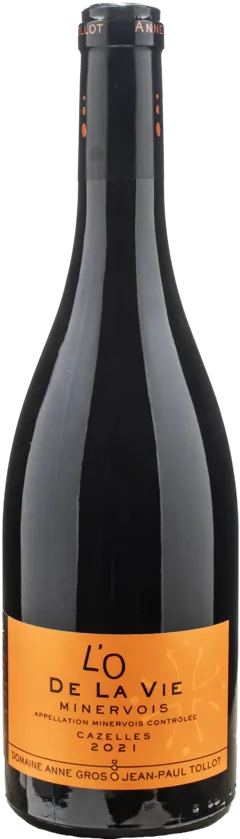 illustration du vin Domaine Anne Gros et Jean Paul Tollot Minervois l’o de la Vie 2021