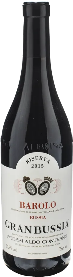 photo du vin Aldo Conterno Barolo Gran Bussia Riserva