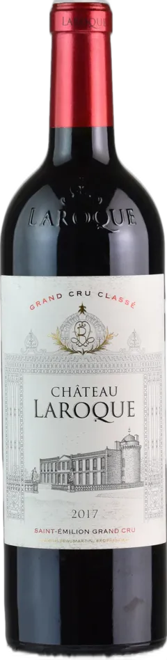 vue du vin Chateau Laroque Saint Emilion Grand Cru Classe