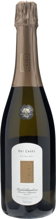 illustration du vin Adami Valdobbiadene Prosecco Superiore Dei Casel Extra Dry