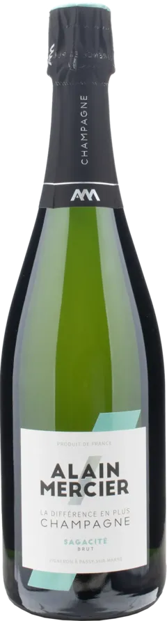 aperçu du vin Alain Mercier Champagne Sagacite Brut