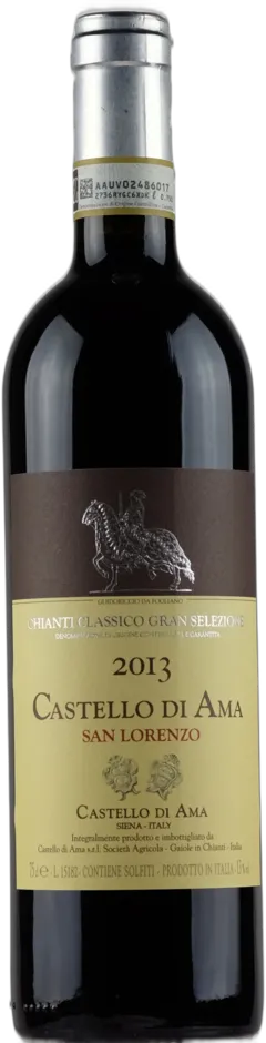 photo du vin Castello di Ama Chianti Classico Gran Selezione San Lorenzo