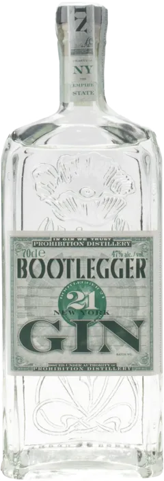 photo du vin Prohibition Distillery Bootlegger 21 Gin New York