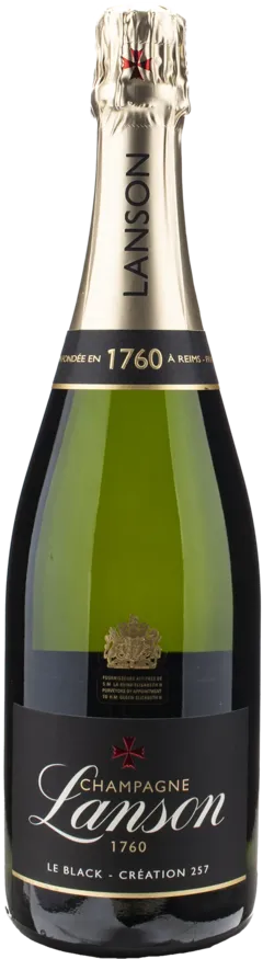 illustration du vin Lanson Champagne le Black Creation 258 Brut
