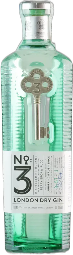 photo du vin London n°3 London Dry Gin