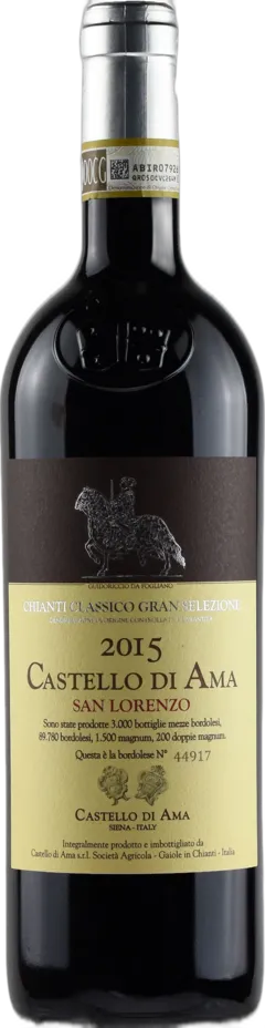 photo du vin Castello di Ama Chianti Classico Gran Selezione San Lorenzo